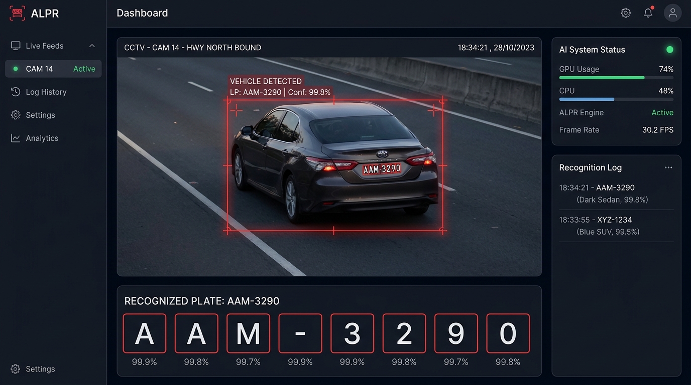 AI 車牌辨識系統